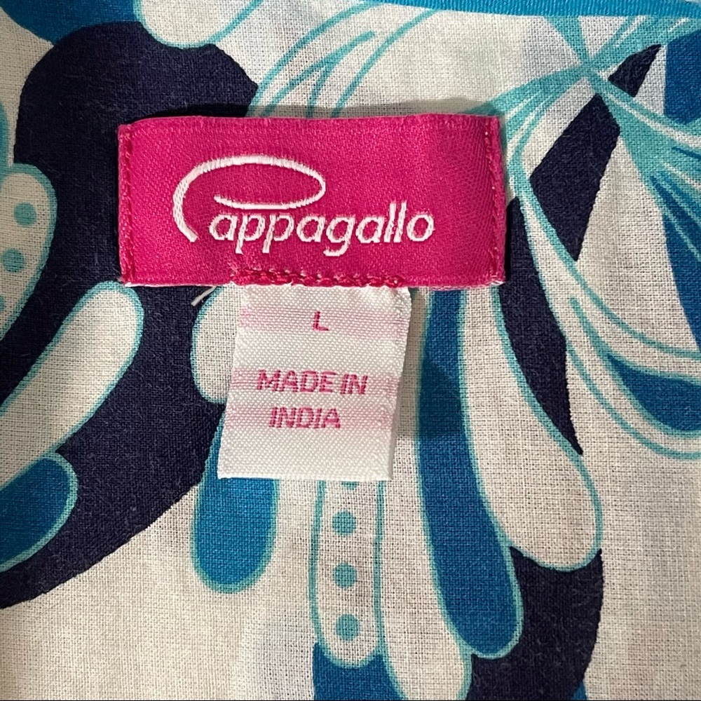 Pappagallo Soleil Button Down Blouse - Picture 4 of 4